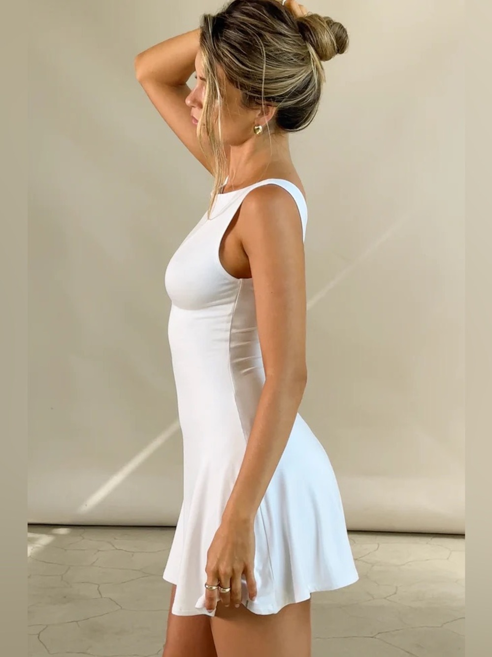 Joah Brown BOATNECK MINI DRESS NWT - Picture 7 of 11